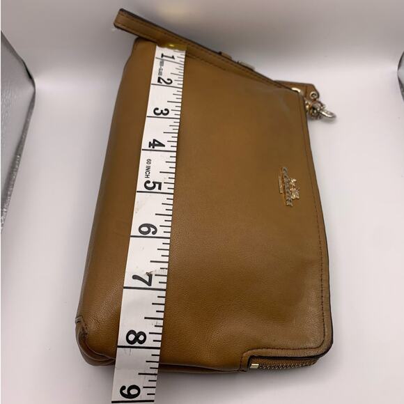 COACH Brown Wristlet with Card Slots - Picture 10 of 10